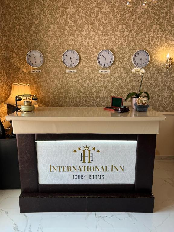 Recepcija i lobi International Inn Paraćin
